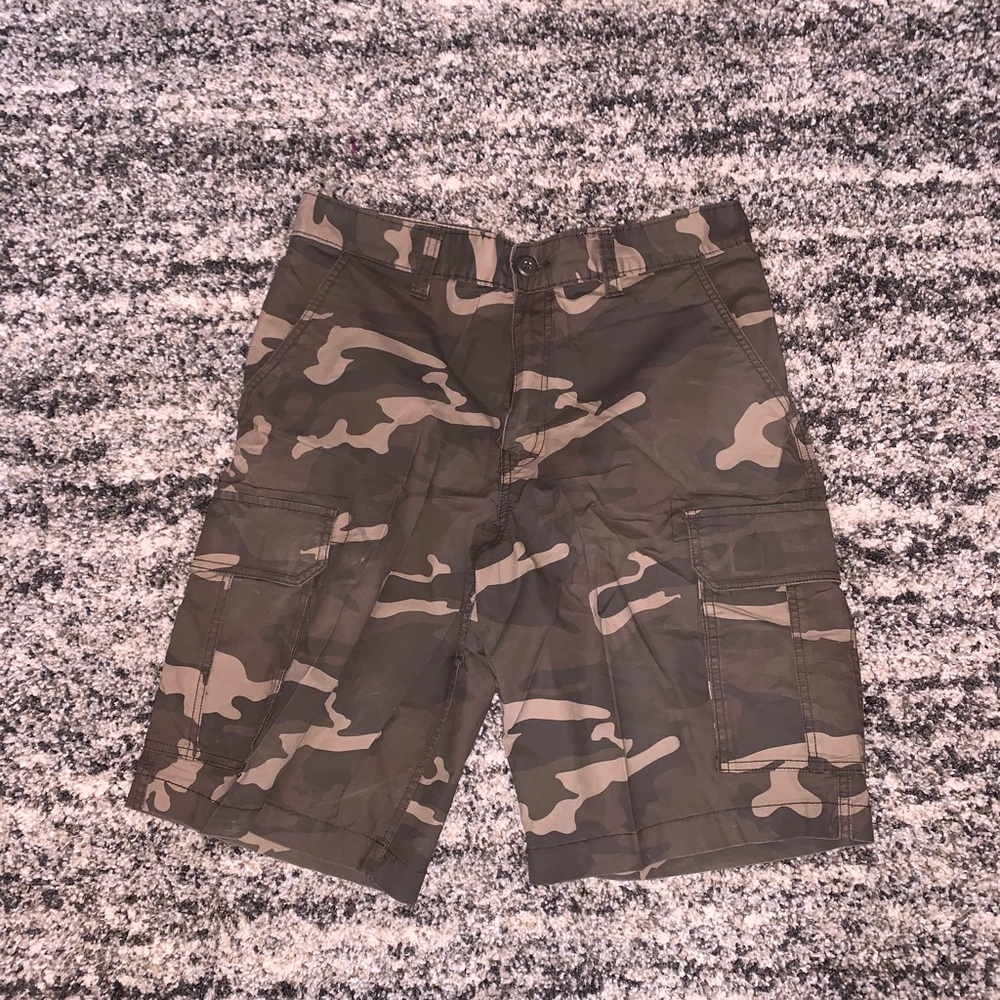 Camo Cargo Shorts